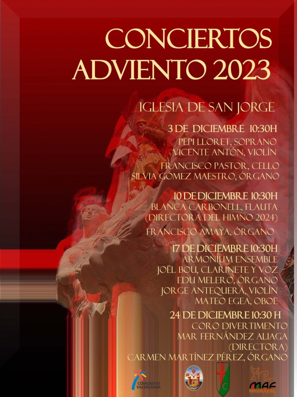 NUEVO CICLO DE CONCIERTOS DE ADVIENTO EN LA IGLESIA DE SAN JORGE
