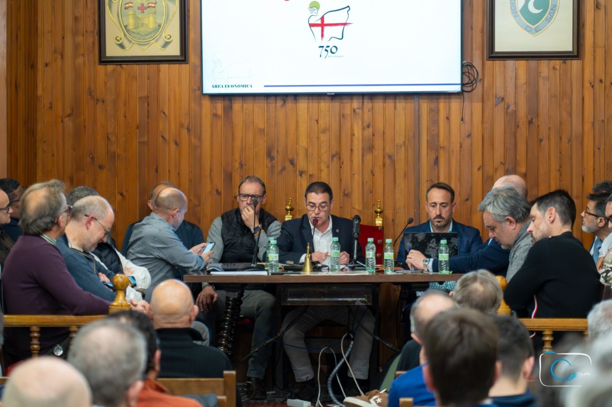 La Asociación de San Jorge cierra el ejercicio de 2025 con 3.475 euros de superávit y una previsión de presupuesto general para 2026 de 1,2 millones de euros