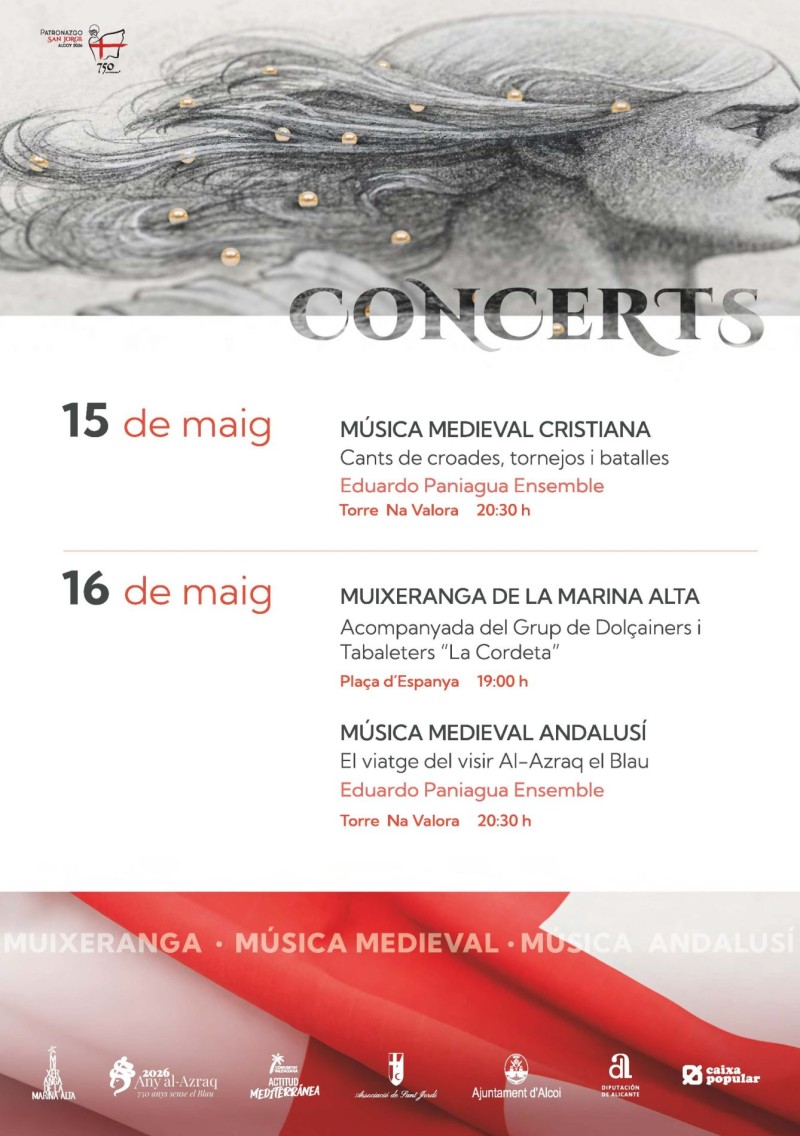 Dos concerts de música medieval commemoren el 750 Aniversari del Patronatge de Sant Jordi