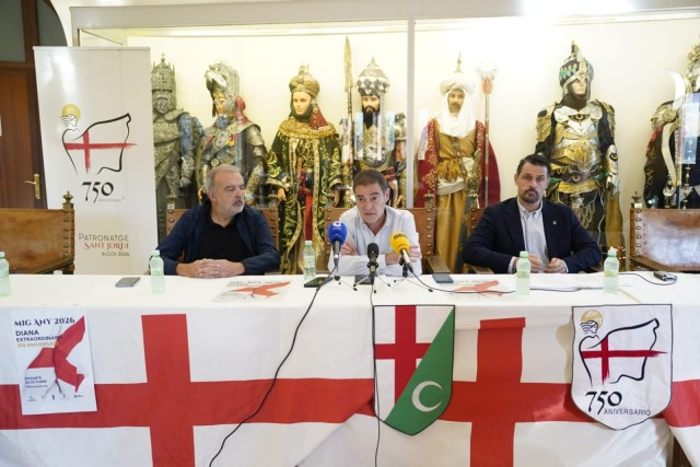 La Diana extraordinària del Mig Any commemorarà el 750 Aniversari del Patronatge de Sant Jordi