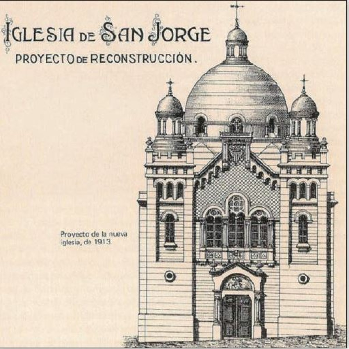 La Cápsula del Tiempo cerrará el Centenario de la Reedificación de la Iglesia de San Jorge