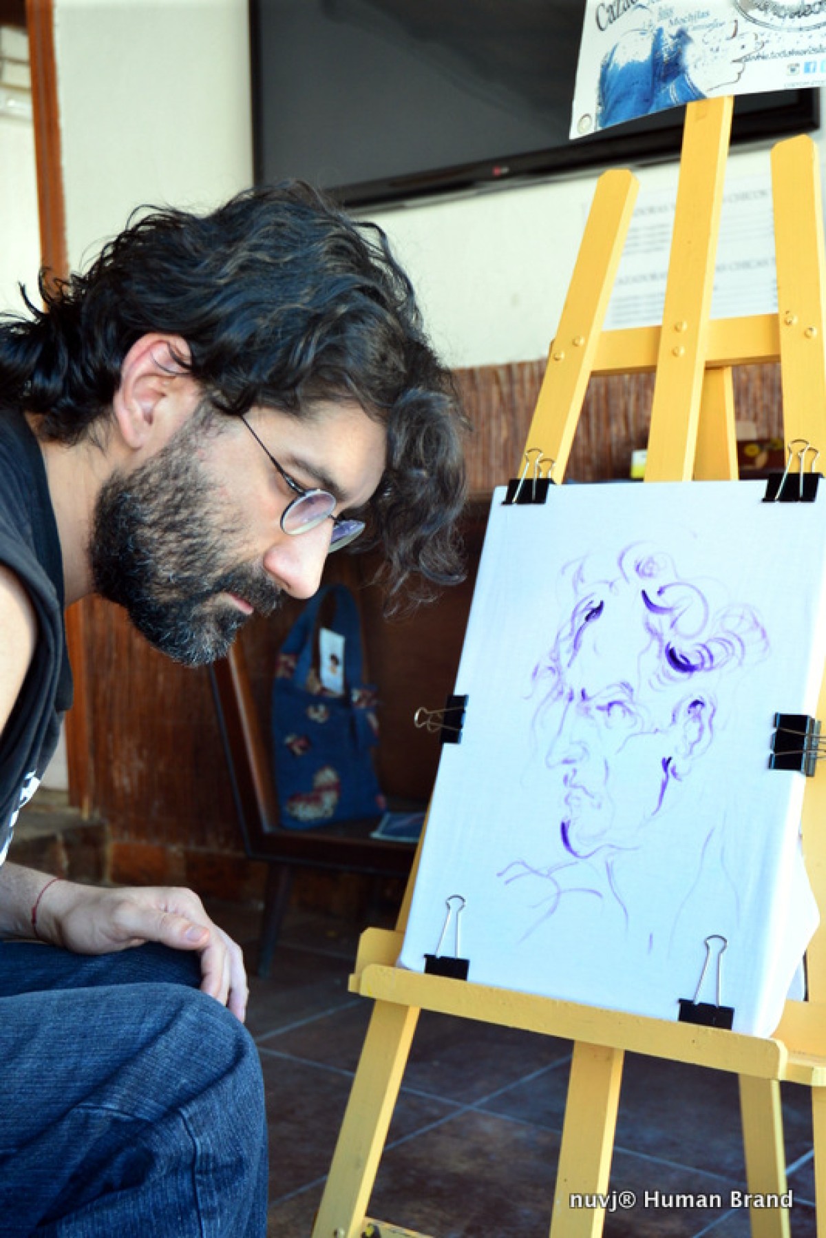 La Asociación de San Jorge encarga la portada de la revista de Festes al artista Orfeo Soler Denia