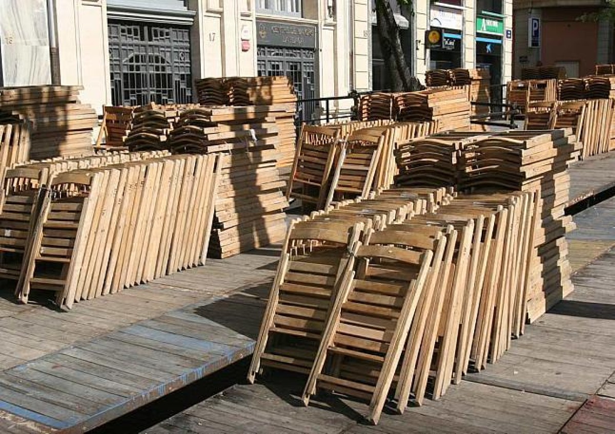 Venta de sillas en el Teatro Principal