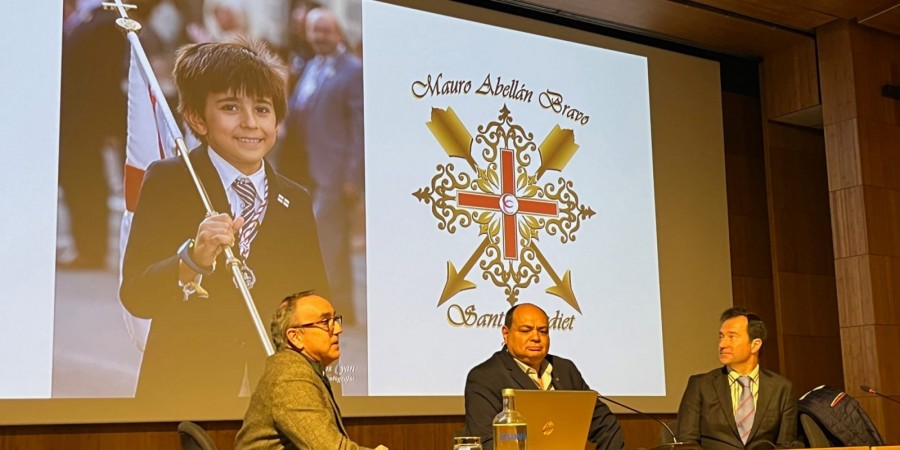 EL SANT JORDIET 2024 COMPARTE CON SUS COMPAÑEROS DE MADRID LA FESTA