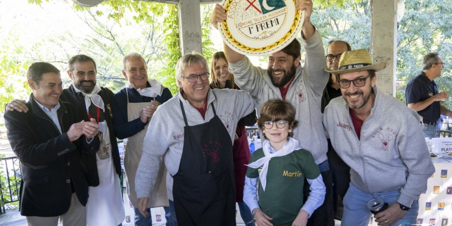 LA FILÀ CIDES GANADORA DEL CONCURSO DE OLLETA DEL MIG ANY 2024