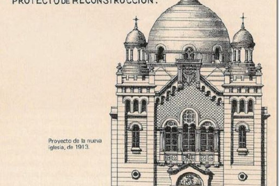 La Cápsula del Tiempo cerrará el Centenario de la Reedificación de la Iglesia de San Jorge